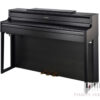 Roland HP704-CH - Roland digitale piano HP704 in zwart - gesloten klavierklep