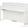 Roland HP704-WH - Roland digitale piano HP704 in wit - gesloten klavierklep
