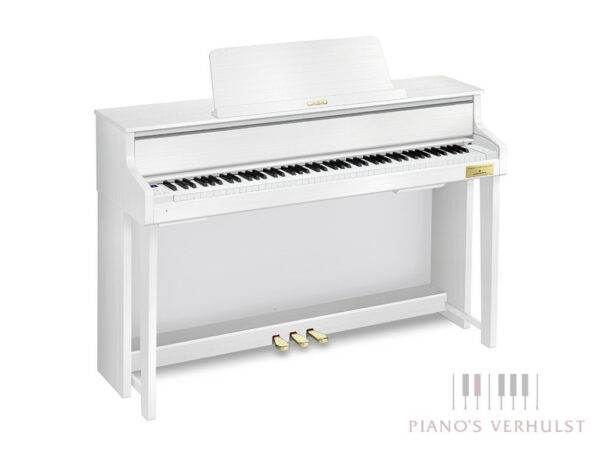 Casio Celviano GP-310 - Casio hybride piano in wit mat - Piano's Verhulst