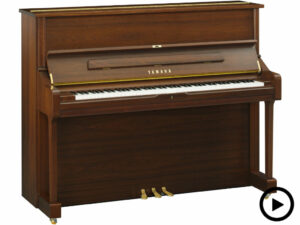 Yamaha DU1 ENST SAW - Yamaha Zelfspelende U1 piano in satin american walnut - Zelfspelende piano Yamaha