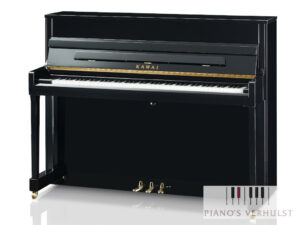 Kawai K-200 PE - akoestische piano in zwart hoogglans