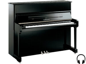 Yamaha P121 SH2 PEC - Yamaha piano met silent systeem in zwart hoogglans en chroom - Yamaha Silent Piano