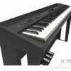 Roland FP-90 BK draagbare digitale piano zwart met onderstel en pedaalunit - Piano's Verhulst
