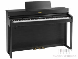 Roland HP 702 CH - Roland digitale piano in mat zwart - Piano's Verhulst