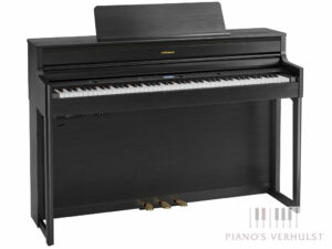 Roland HP 704 CH - Digitale piano Roland in mat zwart - Piano's Verhulst