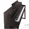 Roland HP 704 DR - Digitale piano Roland in dark rosewood - zijaanzicht