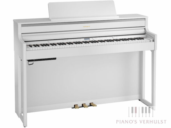 Roland HP 704 WH - Roland digitale piano wit - Piano's Verhulst Poperinge
