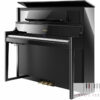 Roland LX 708 PE - Roland digitale piano zwart met open klavierklep