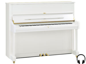 Yamaha U1 SH2 PWH - Yamaha piano met silent systeem in wit hoogglans - Silent Piano Yamaha