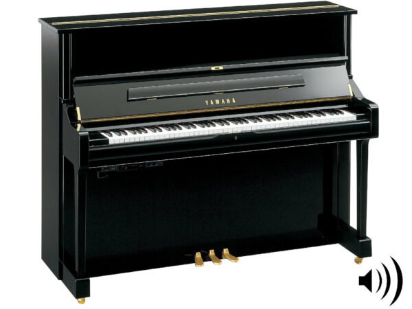 Yamaha U1 TA2 PE - Yamaha transakoestische piano in zwart hoogglans - TransAcoustic Piano Yamaha