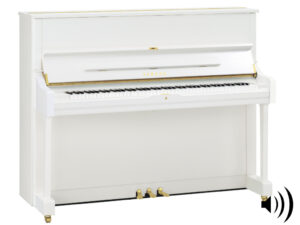 Yamaha U1 TA2 PWH - Yamaha transakoestische piano in wit hoogglans - TransAcoustic Piano Yamaha