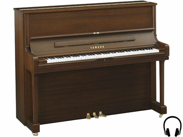 Yamaha YUS1 SH2 SAW - Yamaha piano met silent systeem in satin american walnut - silent piano Yamaha