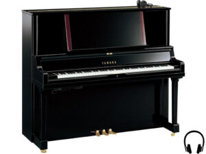 Yamaha YUS5 SH2 PE - Yamaha piano met silent systeem in zwart hoogglans - silent piano Yamaha