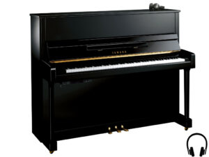 Yamaha b3 SC2 PE - Yamaha buffetpiano in zwart hoogglans met silent systeem - silent piano zwart Yamaha