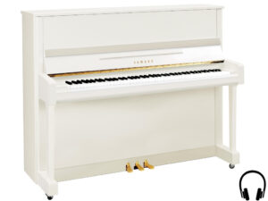 Yamaha b3 SC2 PWH - Yamaha piano met silent systeem in wit hoogglans - Yamaha Silent Piano