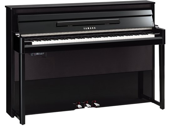 Yamaha NU1X - hybride piano van Yamaha in zwart hoogglans