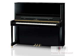 Kawai K600 zwart hoogglans Piano Verhulst Poperinge