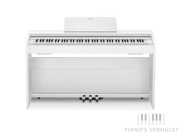Witte digitale piano Casio Privia PX 870 WE voor beginners