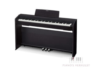Casio Privia PX 870 BK - zwarte digitale piano met drie vaste pedalen
