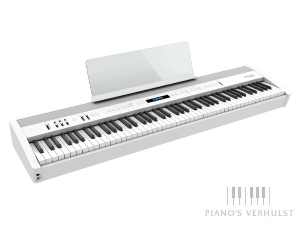 Roland FP-60X WH - witte draagbare digitale piano - gewogen klavier
