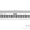 Roland FP-60X WH - witte draagbare digitale piano met responsief klavier 88 gewogen toetsen