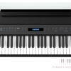 Roland FP-90X - zwarte draagbare digitale piano detail navigatie