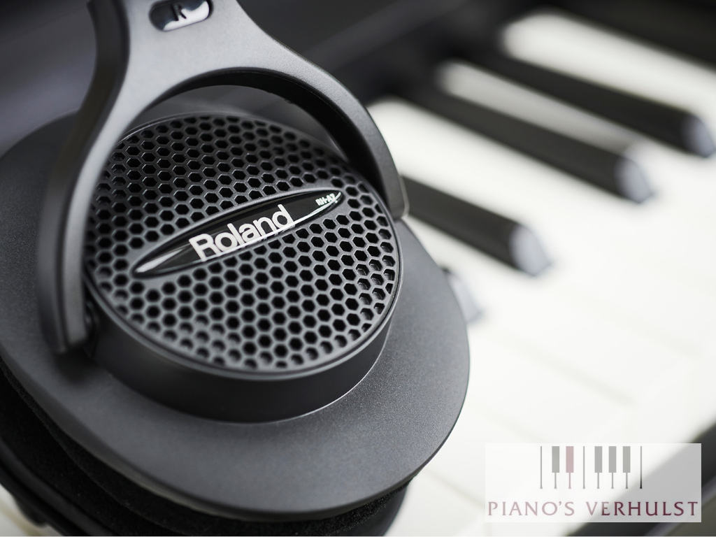 Loodgieter Bederven wazig Roland RH-A7 | Uitstekende zwarte koptelefoon Roland | Piano's Verhulst