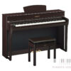 Yamaha CLP 735 R - Yamaha digitale piano dark rosewood 88 toetsen responsief klavier