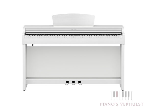 Yamaha Clavinova CLP 725 WH - witte digitale piano Yamaha met 88 toetsen en responsief klavier
