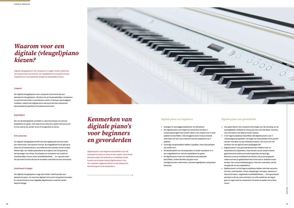 Pianowijzer - Waarom voor een digitale piano kiezen?