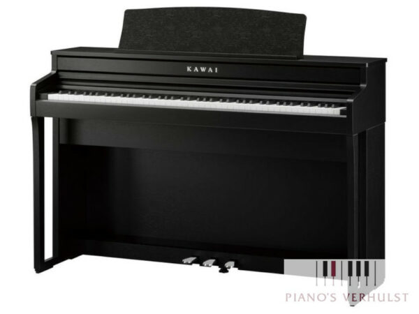 Kawai CA49 B - zwarte digitale piano 88 toetsen