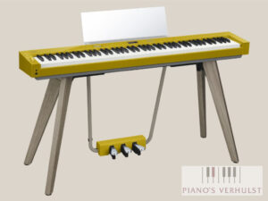 Casio Privia PX S-7000 HM - design piano in harmonius mostard