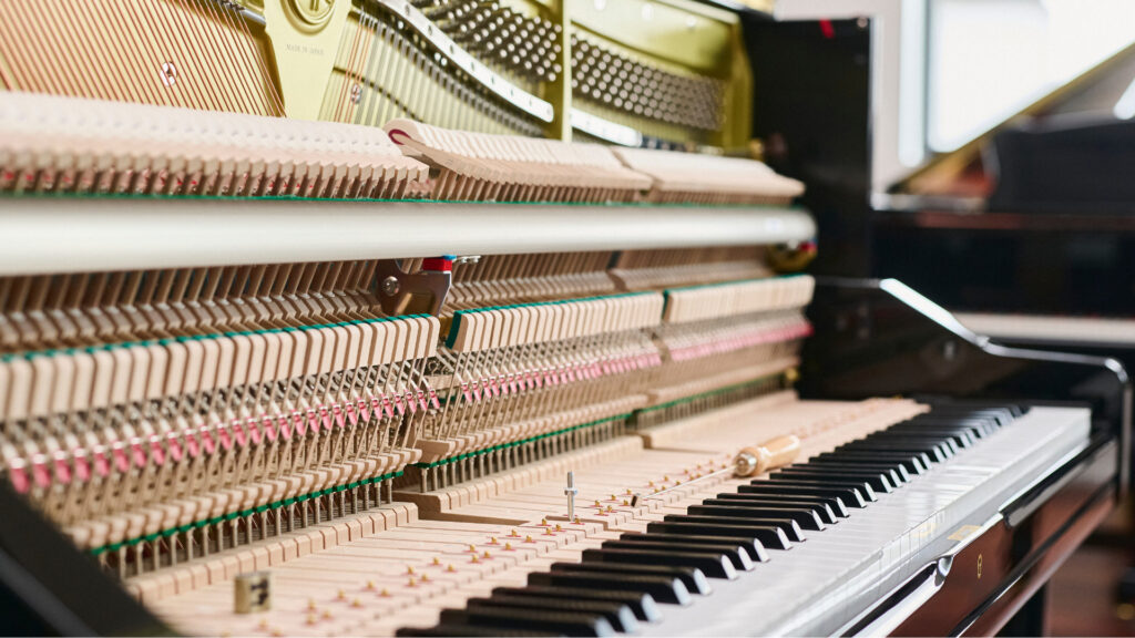 Akoestische piano huren bij Piano's Verhulst in West-Vlaanderen